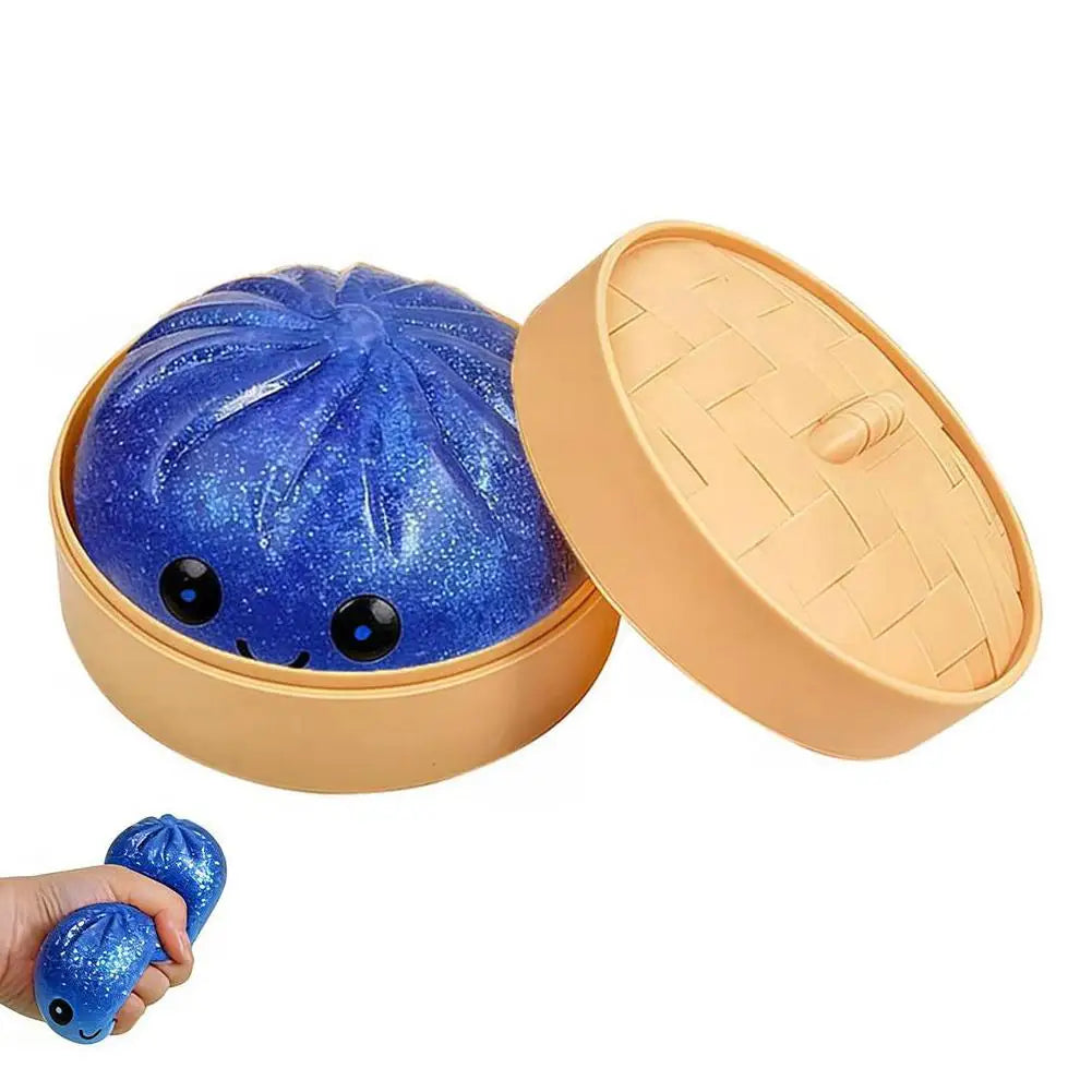 Colorful Dumpling Squishes Stress Balls Fidget Sensory Toys