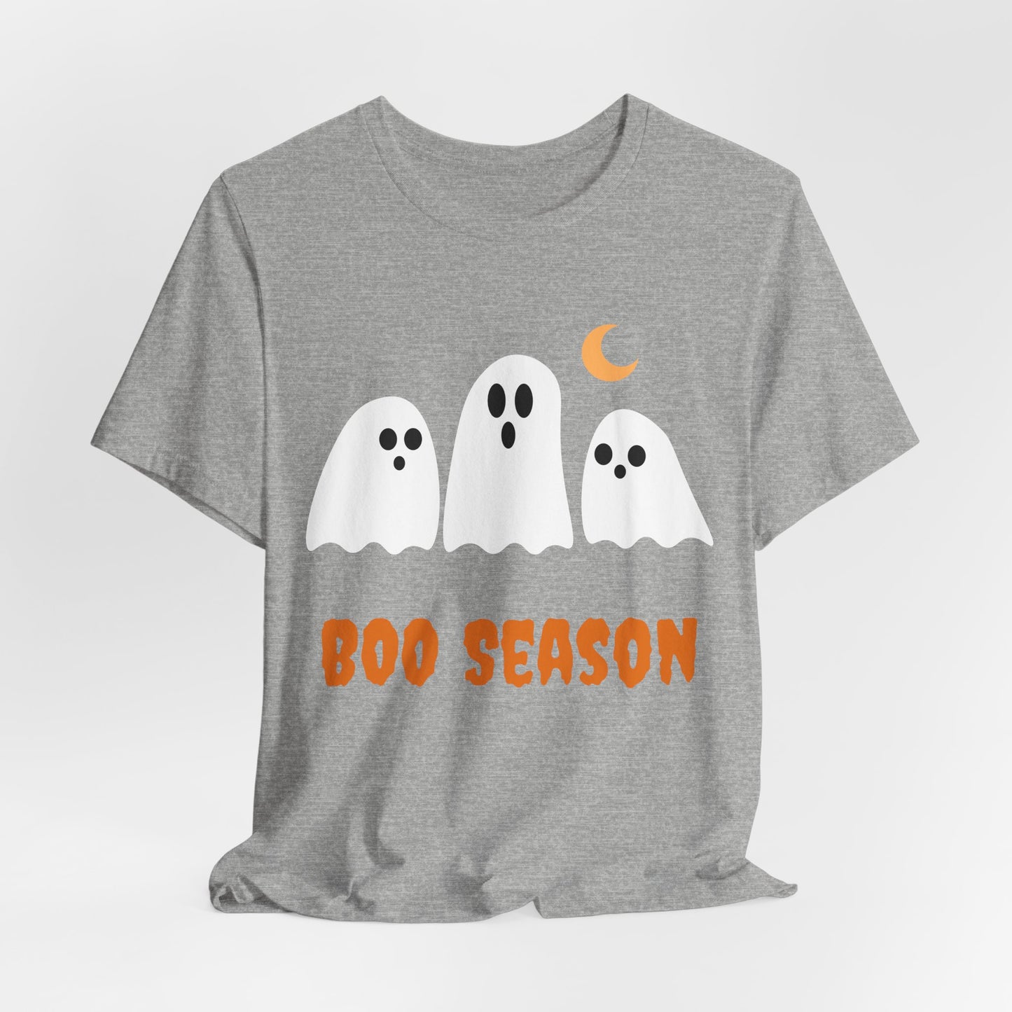 Boo Season Tee — Cute Ghost Halloween T‑Shirt