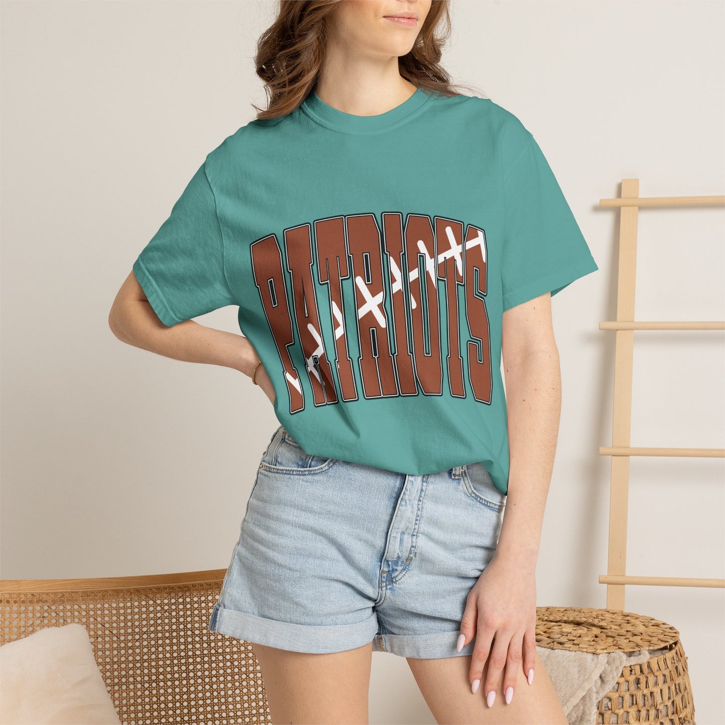 Patriots Sideline Social Club Football T-Shirt