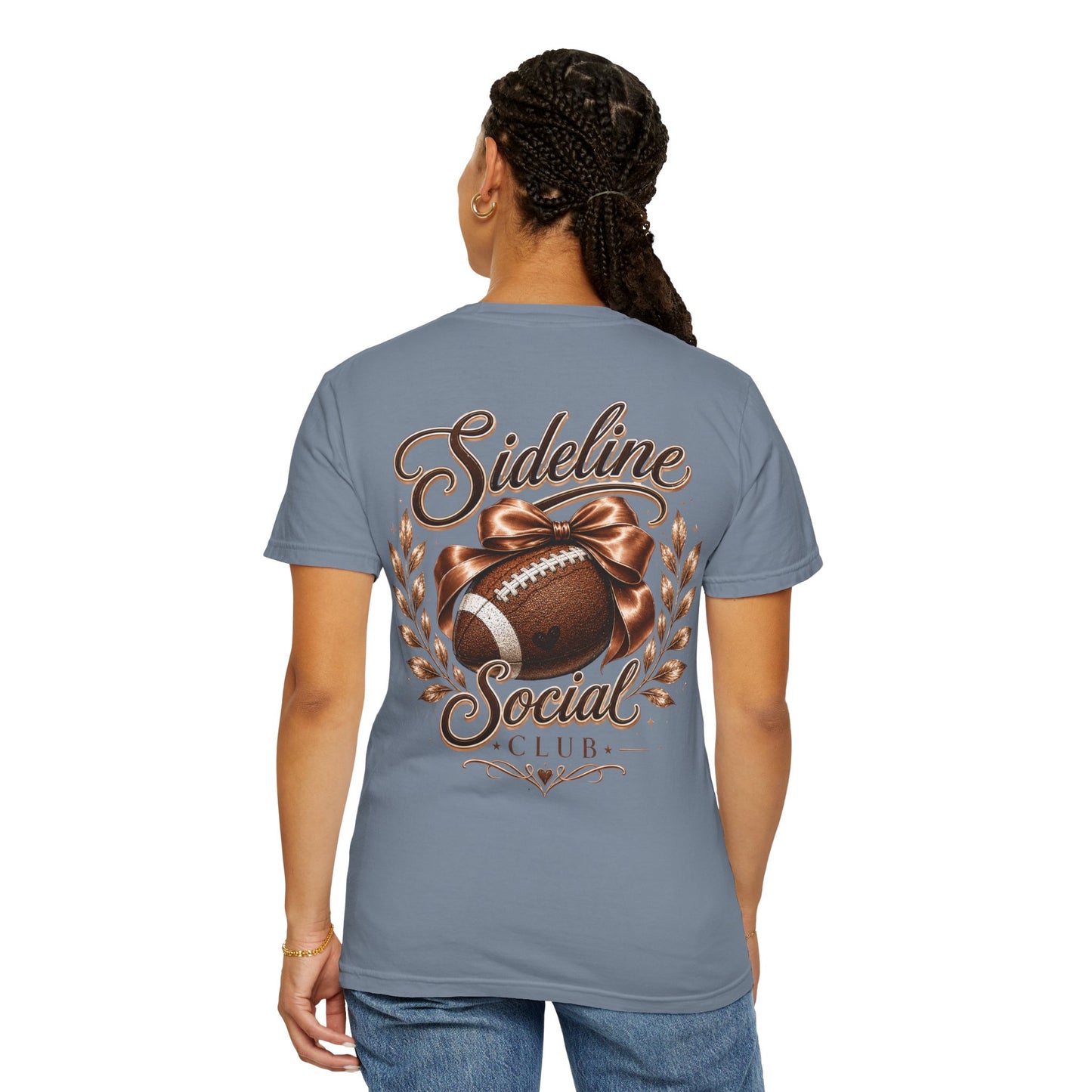 Patriots Sideline Social Club Football T-Shirt