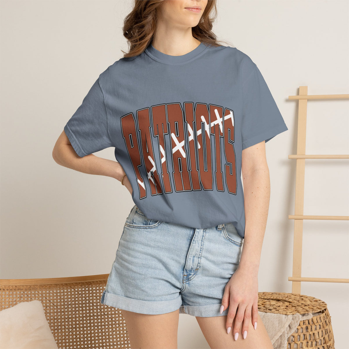 Patriots Sideline Social Club Football T-Shirt