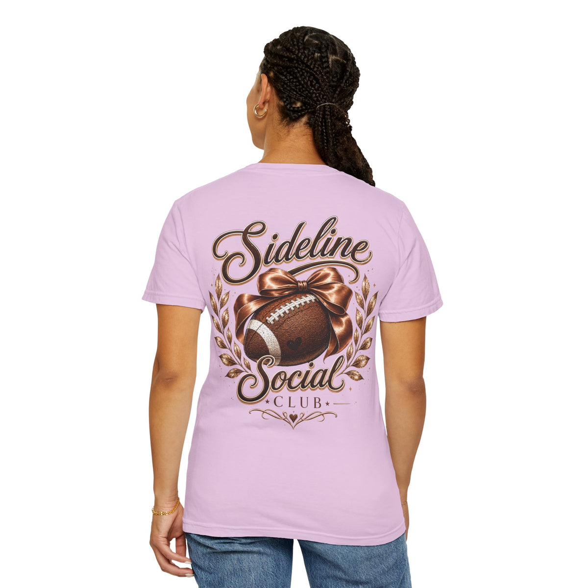 Patriots Sideline Social Club Football T-Shirt