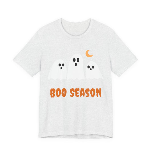 Boo Season Tee — Cute Ghost Halloween T‑Shirt