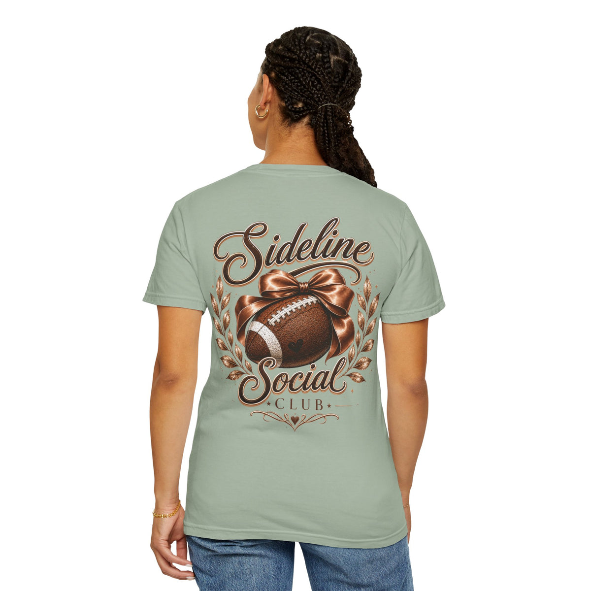 Patriots Sideline Social Club Football T-Shirt