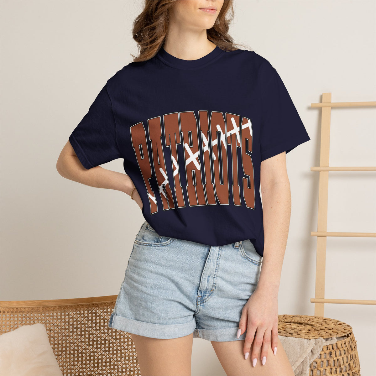 Patriots Sideline Social Club Football T-Shirt