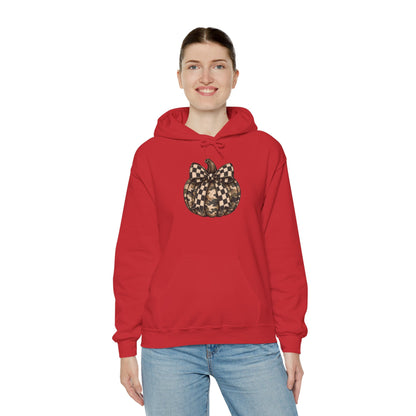 Checkerboard Pumpkin Hoodie