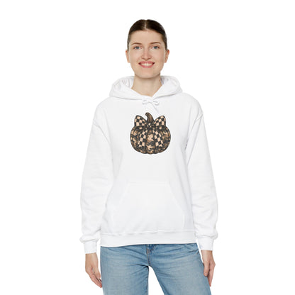 Checkerboard Pumpkin Hoodie