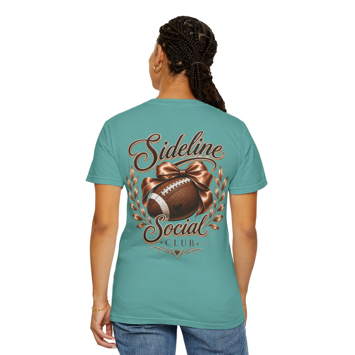 Patriots Sideline Social Club Football T-Shirt