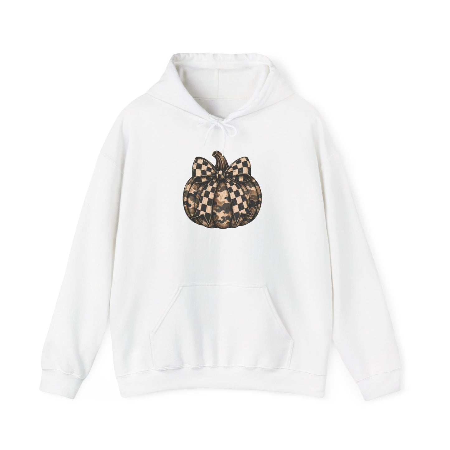 Checkerboard Pumpkin Hoodie