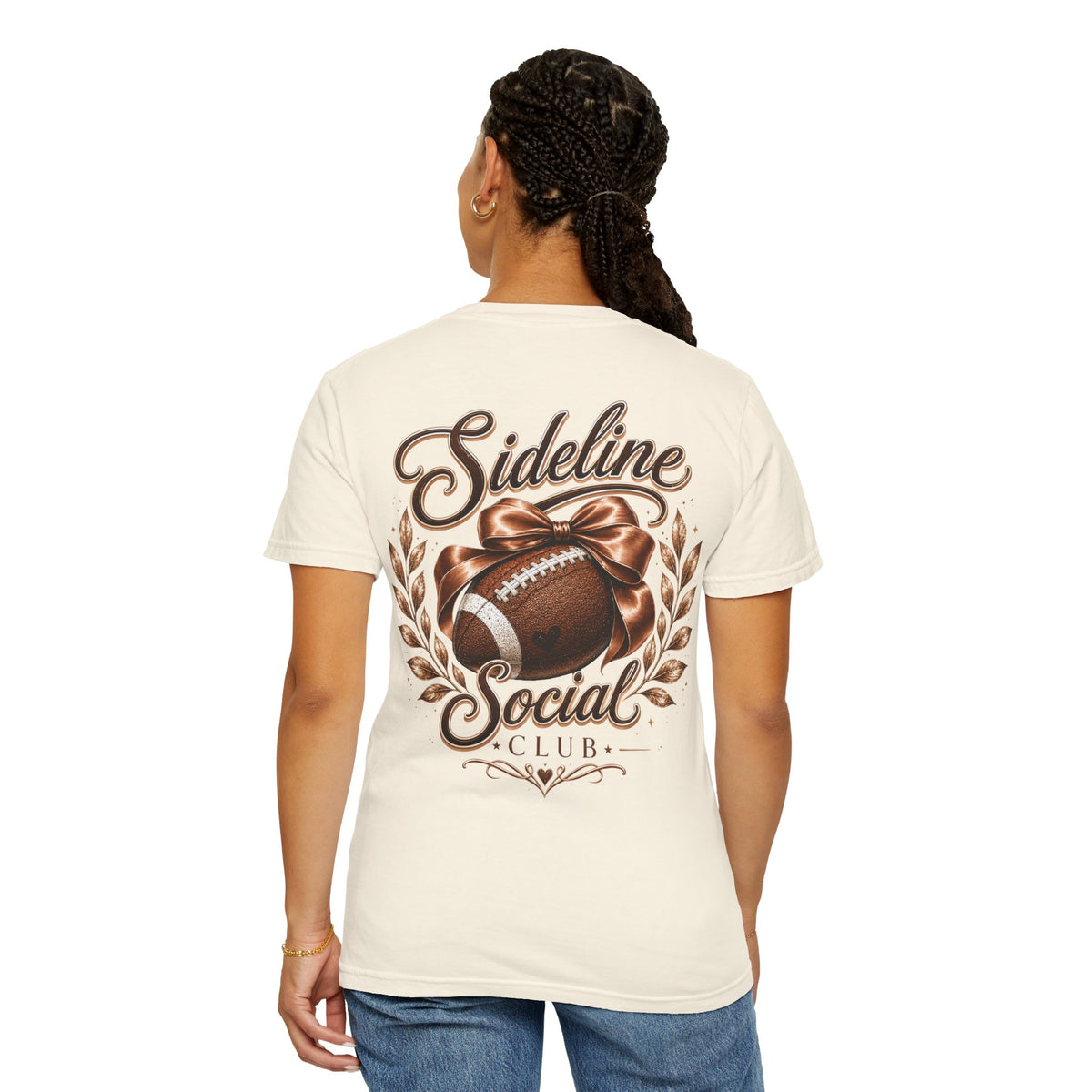 Patriots Sideline Social Club Football T-Shirt