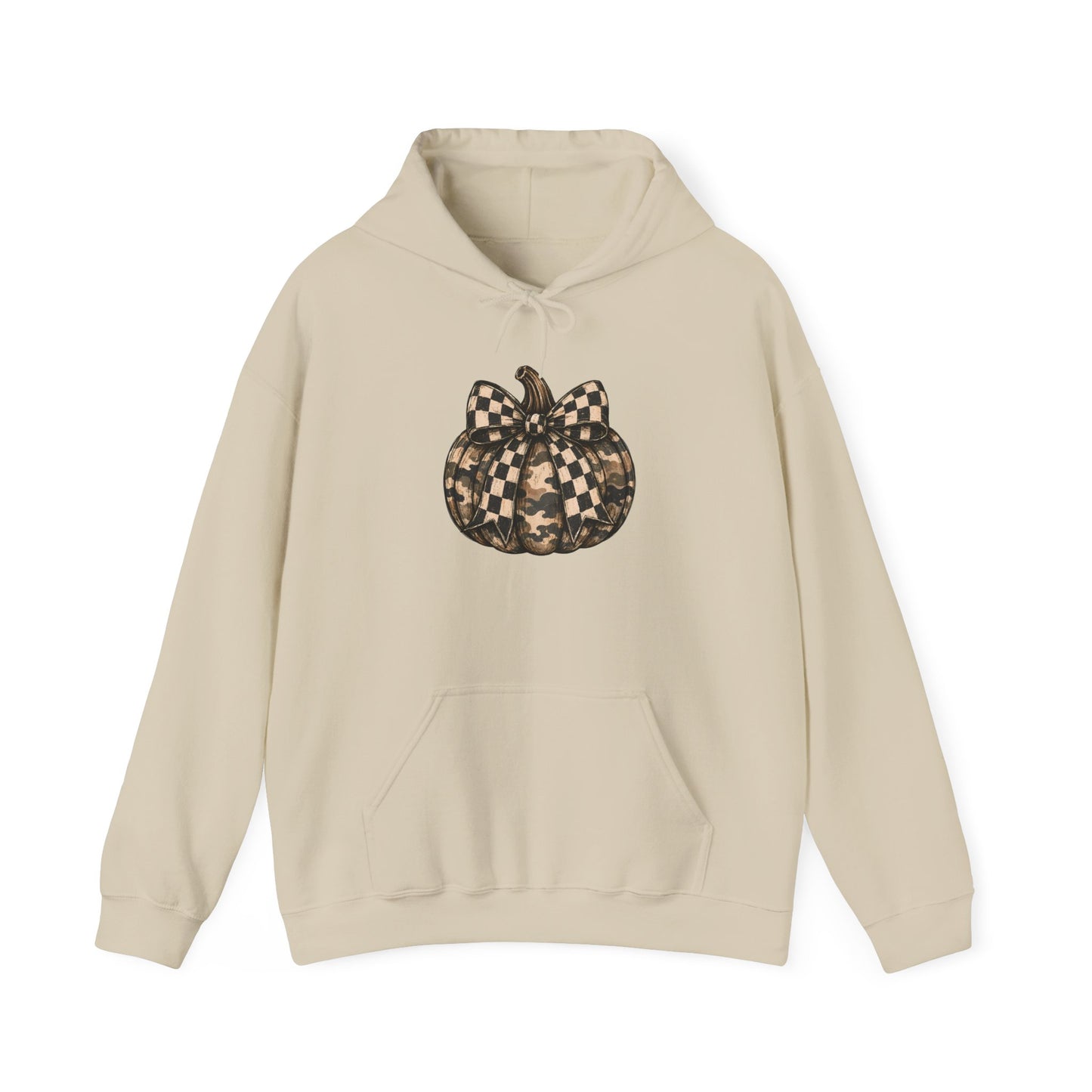 Checkerboard Pumpkin Hoodie