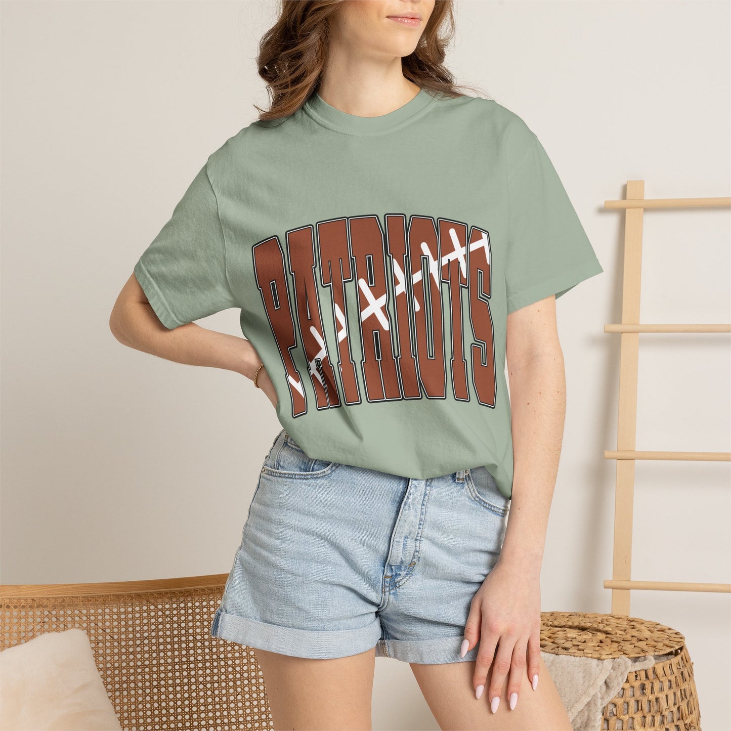 Patriots Sideline Social Club Football T-Shirt