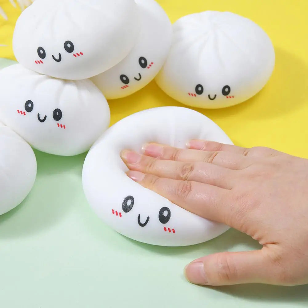 Colorful Dumpling Squishes Stress Balls Fidget Sensory Toys 