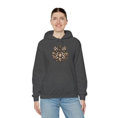 Checkerboard Pumpkin Hoodie
