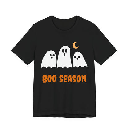Boo Season Tee — Cute Ghost Halloween T‑Shirt