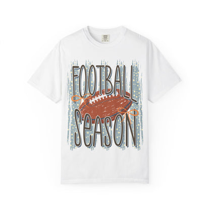 Football Season T-Shirt — Vintage Grunge Football Graphic