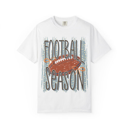 Football Season T-Shirt — Vintage Grunge Football Graphic