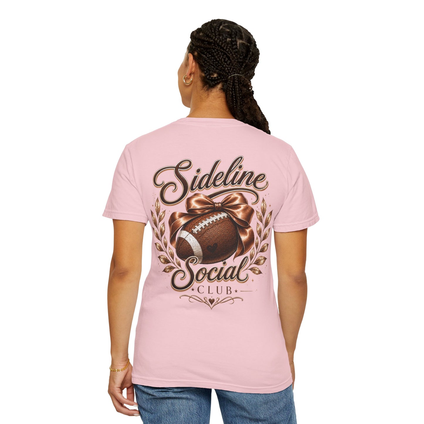 Patriots Sideline Social Club Football T-Shirt
