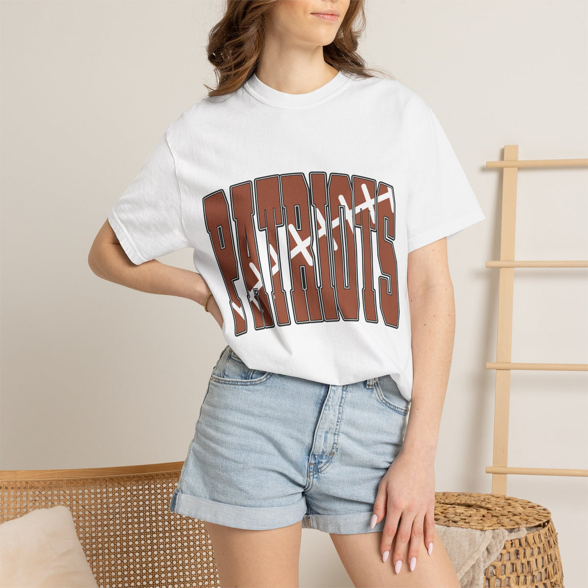 Patriots Sideline Social Club Football T-Shirt