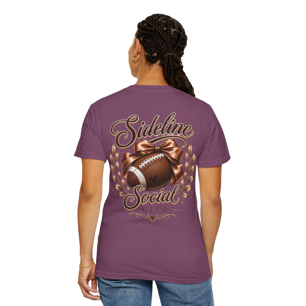 Patriots Sideline Social Club Football T-Shirt