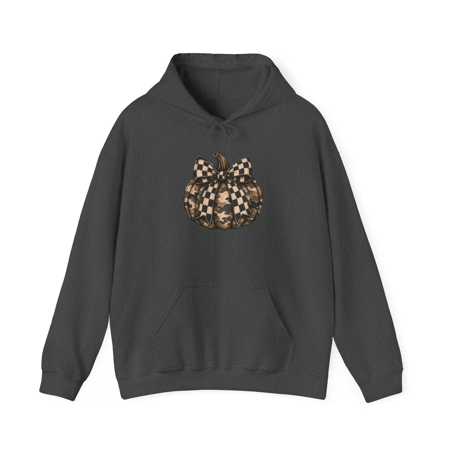Checkerboard Pumpkin Hoodie