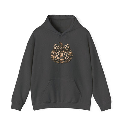 Checkerboard Pumpkin Hoodie