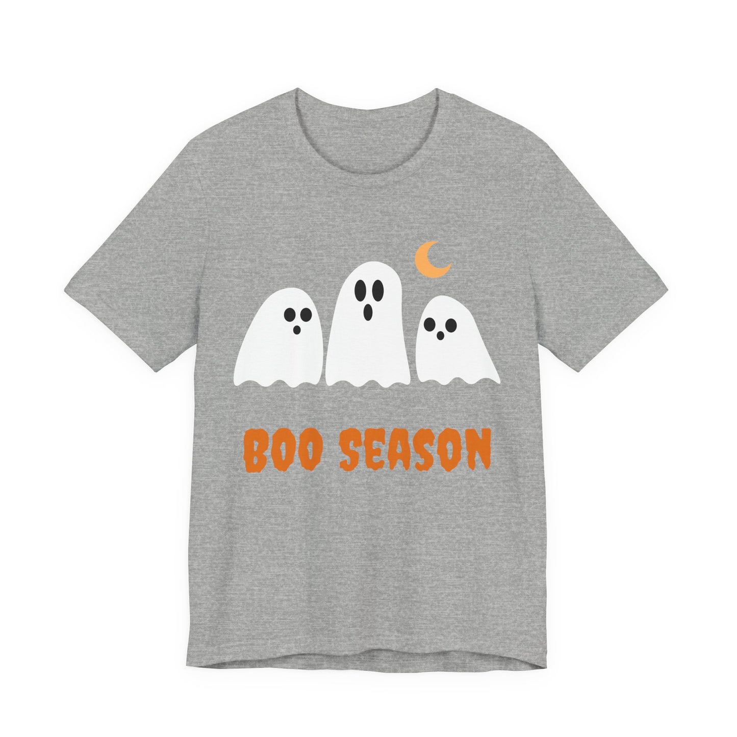 Boo Season Tee — Cute Ghost Halloween T‑Shirt