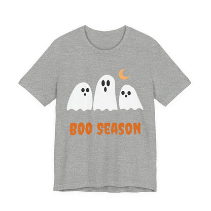 Boo Season Tee — Cute Ghost Halloween T‑Shirt