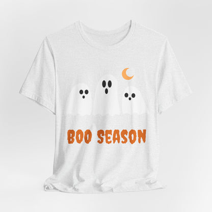 Boo Season Tee — Cute Ghost Halloween T‑Shirt
