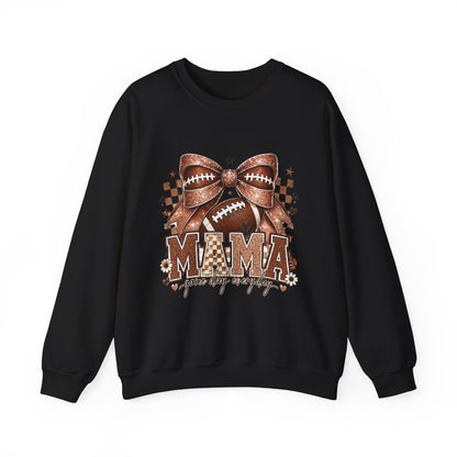 Mama Football Sweatshirt – 'Mama Game Day Ready' Cozy Crewneck