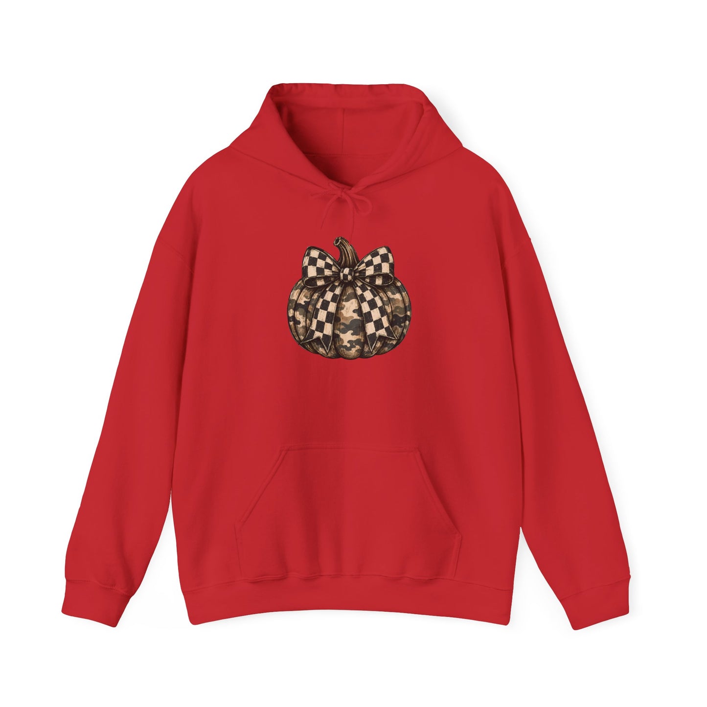 Checkerboard Pumpkin Hoodie