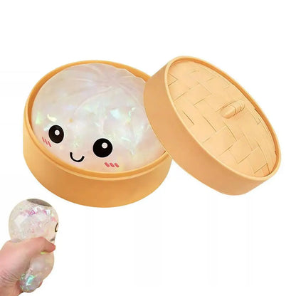 Colorful Dumpling Squishes Stress Balls Fidget Sensory Toys 