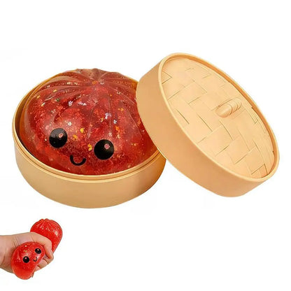 Colorful Dumpling Squishes Stress Balls Fidget Sensory Toys 