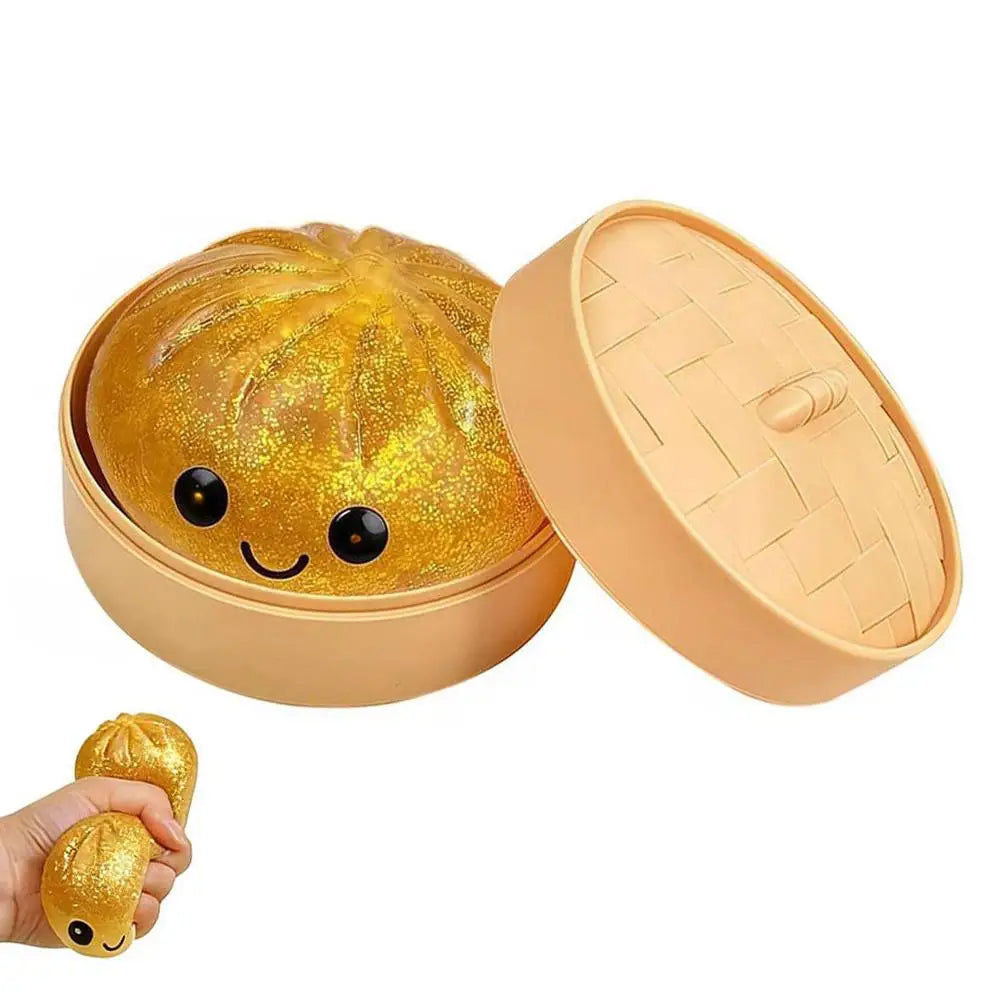 Colorful Dumpling Squishes Stress Balls Fidget Sensory Toys 